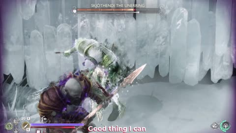God of War Ragnarok - Kratos Vs Skjothendi the Unerring ( NG+ ).