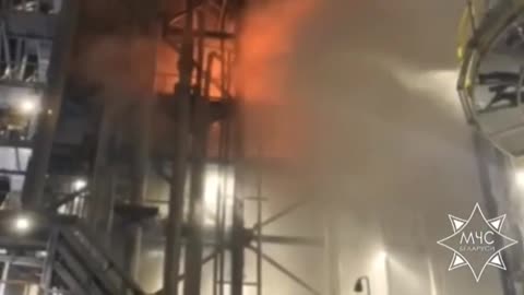 🔥💥 Ukraine Russia War | Fire Erupts at Belarus' Naftan Oil Refinery | RCF