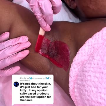 Arm & Underarm Waxing in New Jersey Using Sexy Smooth Cherry Desire Wax | @itstheprettishop