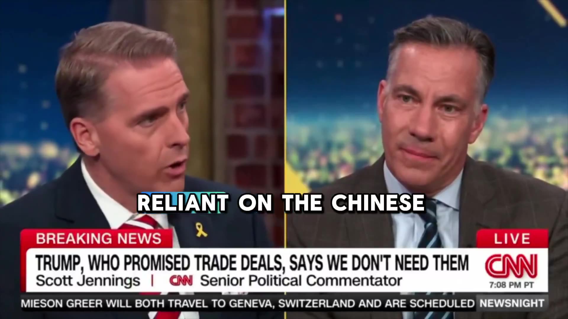 Scott Jennings · Like I said... Let him cook.