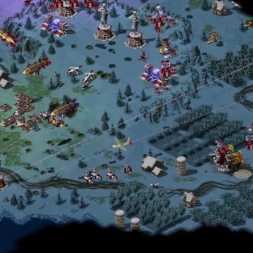 PREVIEW: RED ALERT 2 - ONE OF THE HARDEST LEVELS - PLAYED THE HARD WAY