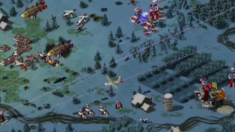 PREVIEW: RED ALERT 2 - ONE OF THE HARDEST LEVELS - PLAYED THE HARD WAY