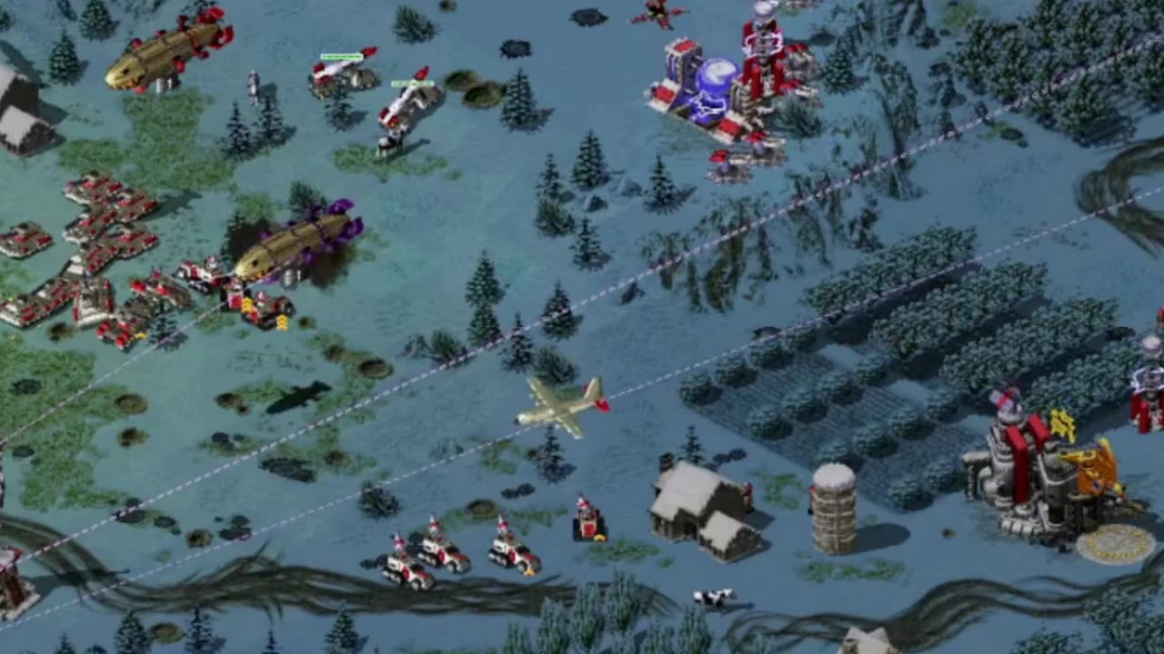 PREVIEW: RED ALERT 2 - ONE OF THE HARDEST LEVELS - PLAYED THE HARD WAY