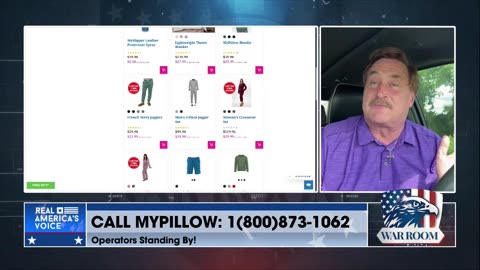 “Take That WarRoom Promo Code And Go Through” Mike Lindell On MyPillow Outlet Sale