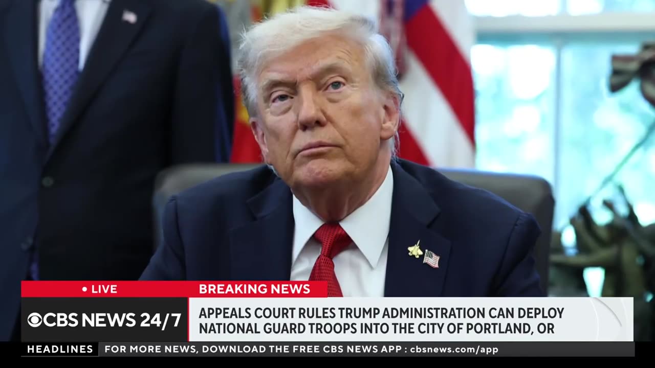 Appeals court rules Trump administration can deploy National Guard to Portland