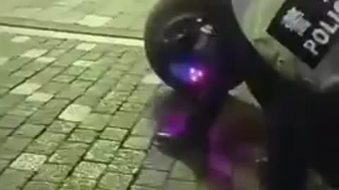 China's created a 21mph armored sphere employed by the police.