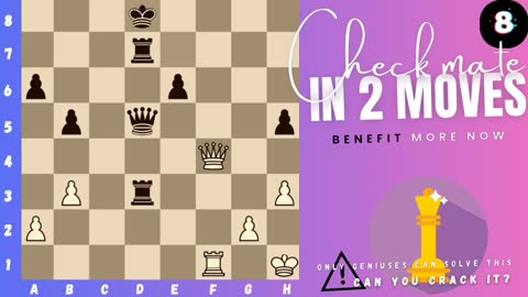 Can you checkmate in 2 moves? (P.17) (White to play)♟️