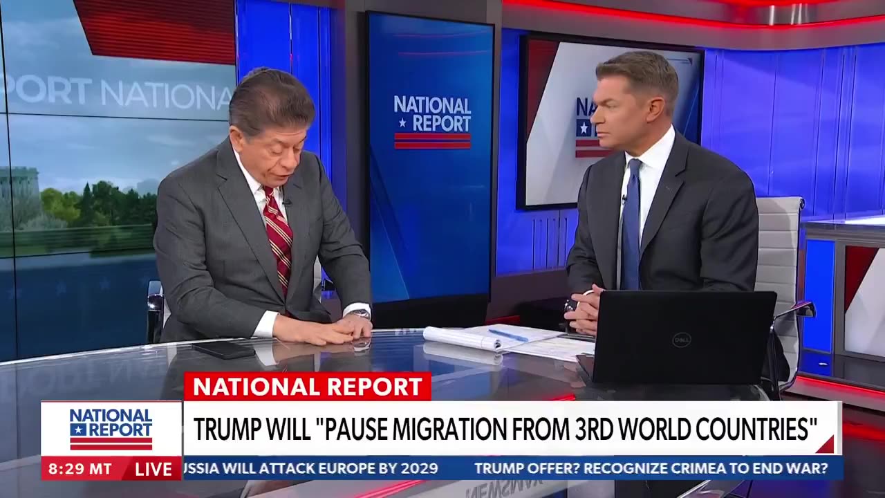 He can stop all legal immigration on his own discretion