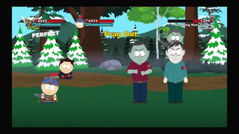 Slayin' Zombies in the Deep Dark Woods #shorts