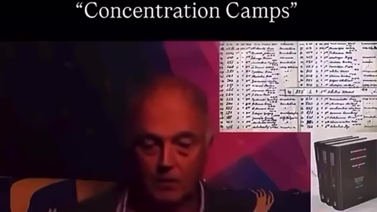 Red cross report on concentration camps