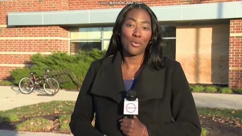 NOVEMBER 13 2025 Deer crashes through window at Amherst Junior High School, enters cafeteria