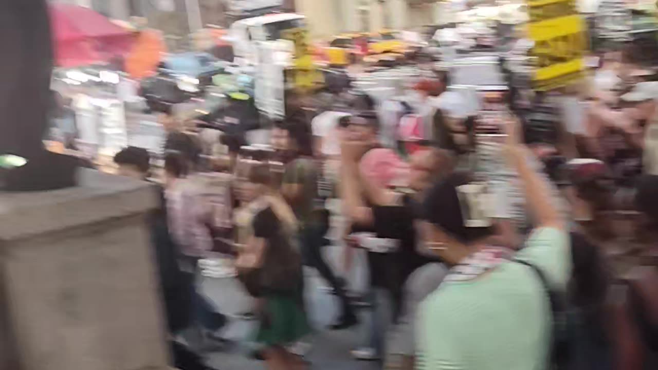 "From Palestine to Mexico, all the walls have got to go."