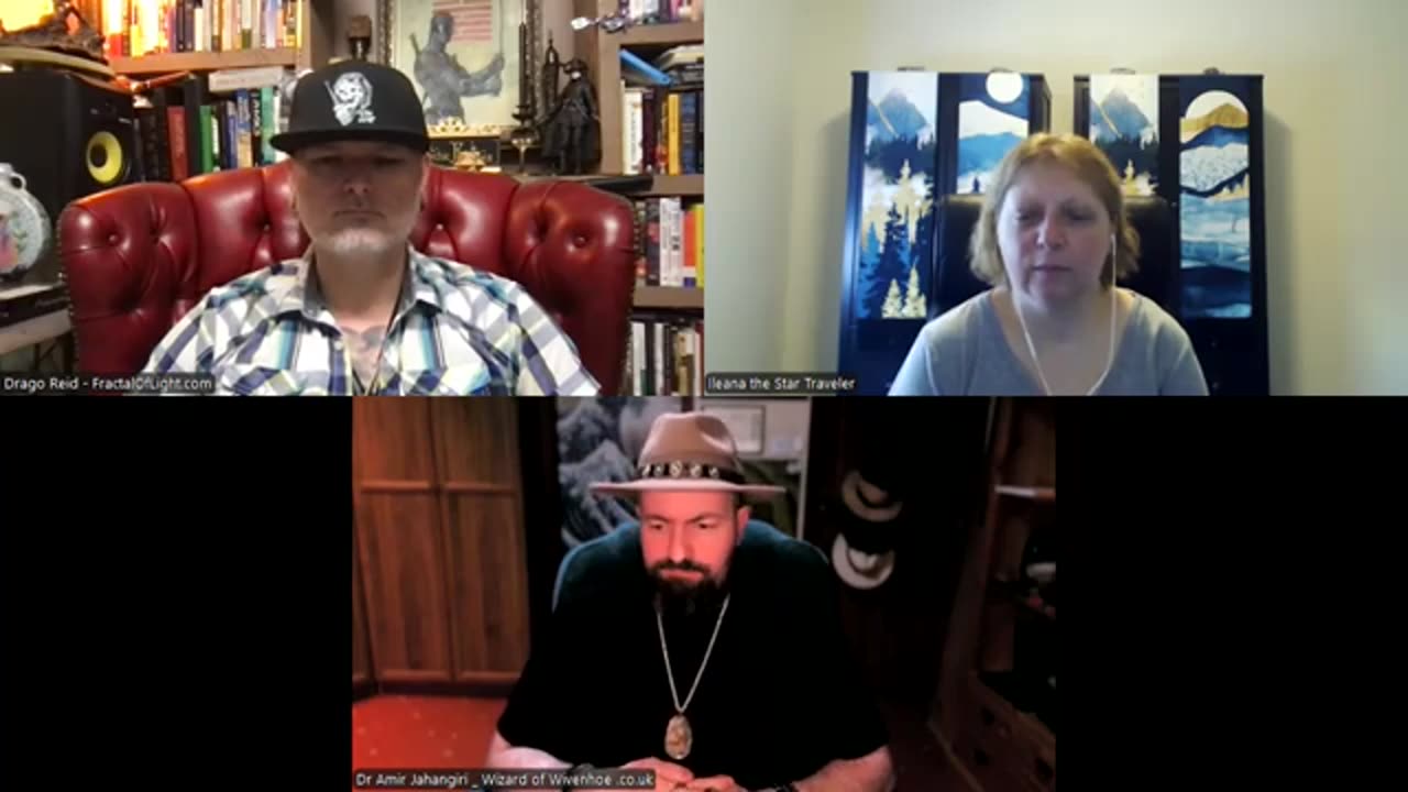 DRAGO REID..DR.AMIR & LLEANA HAVE A DISCUSSION ON MECHANICS OF THE SSP..SOUL CAPABILITIES ETC