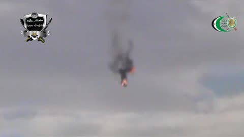 Syria War - Hip Helicopter Shot Down At Abu ad Duhor Airbase 2013.05.14