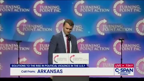 C-SPAN caller on Charlie Kirk: "This man did nothing wrong. He was showing these young kids