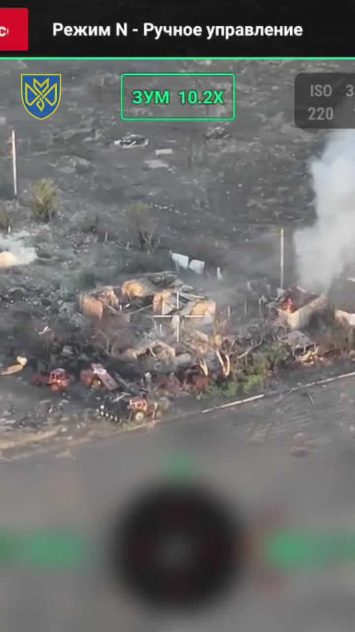 (Insane) Shell Lands in Middle of Russian Outpost