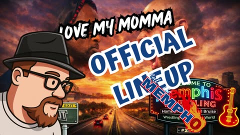 OFFICIAL LINEUP for tomorrow !! Memphis Wrestling !