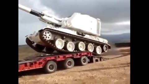 It's not a tank, baby, it's a howitzer