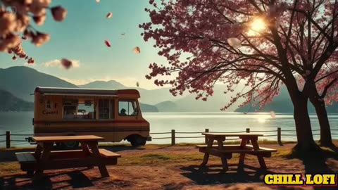 Easter Brunch & Lofi Chill 🐇 Soft Rain Ambience ✨ Lofi Hip Hop for Work & Peace