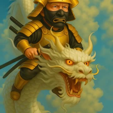 Samurai Trump’s Asia Victory Tour – The Dragon Rider Returns!