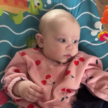 kayla’s happy mood check and baby giggles 😊