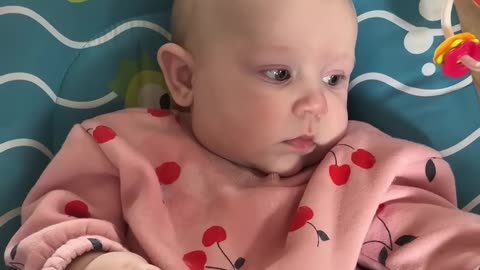 kayla’s happy mood check and baby giggles 😊