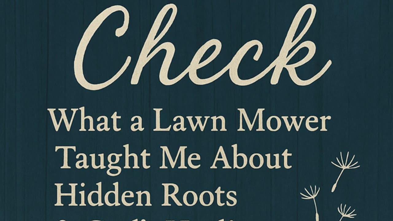 Heart Check: What a Lawn Mower Taught Me About Hidden Roots & God’s Healing Work