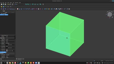 32_how to change the transparency of an object in freecad?