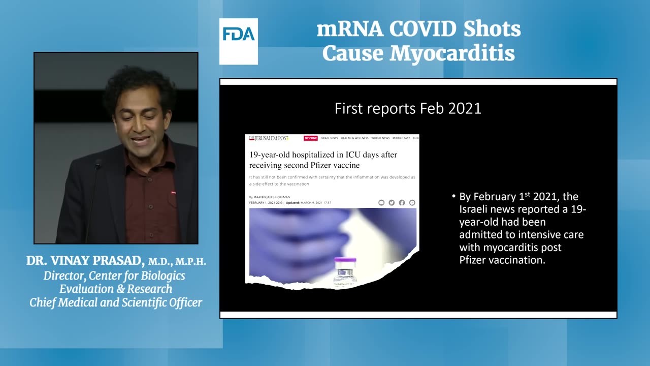 FDA Issues Warning Over Deadly Heart Injury in Covid-Vaxxed Young Males