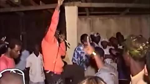Official Dancehall Reggae Sound Clash: Black Kat vs Fire Links DUB FI DUB 2005 pt2