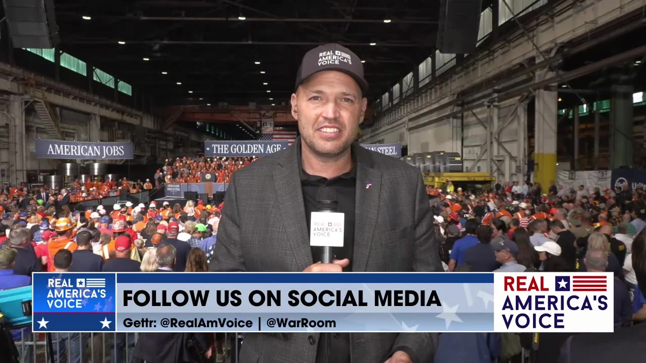 Ben Bergquam Previews President Trump's Rally In Pennsylvania