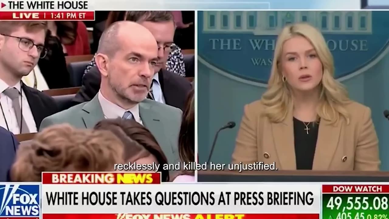 Karoline absolutely destroys this dude!