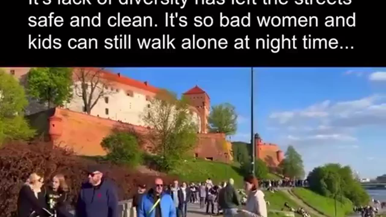EU Claims Poland cannot survive without diversity! No crime rapes bombings...