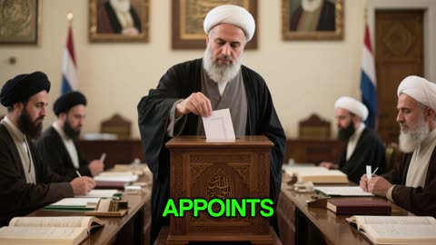 The hierarchy of leadership in Iran