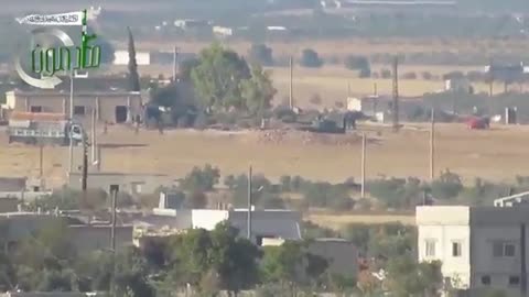 Syrian War Barri Sharqi, E. Hama, Konkurs vs. Gvozdika, hit (FSA) 2013.11.02