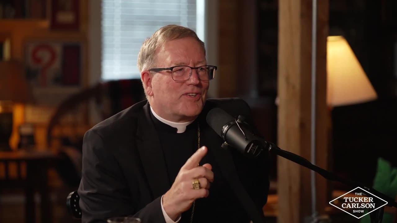 Tucker talks to Bishop Robert Barron on faith.