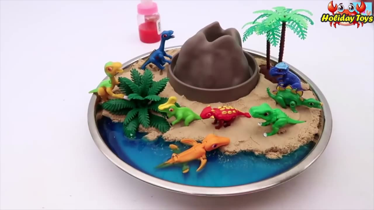 Make Miniature Beach and Blue Slime for the Sea