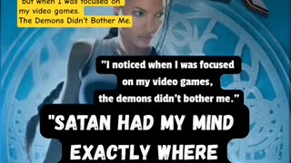 Satan Had My Mind Exactly Where He Wanted it to Be Dangers of Video Games Tomb Raider #faith #war
