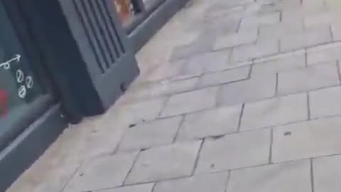 Dublin Migrant throws scaling coffee at two Irishmen and gets educated.