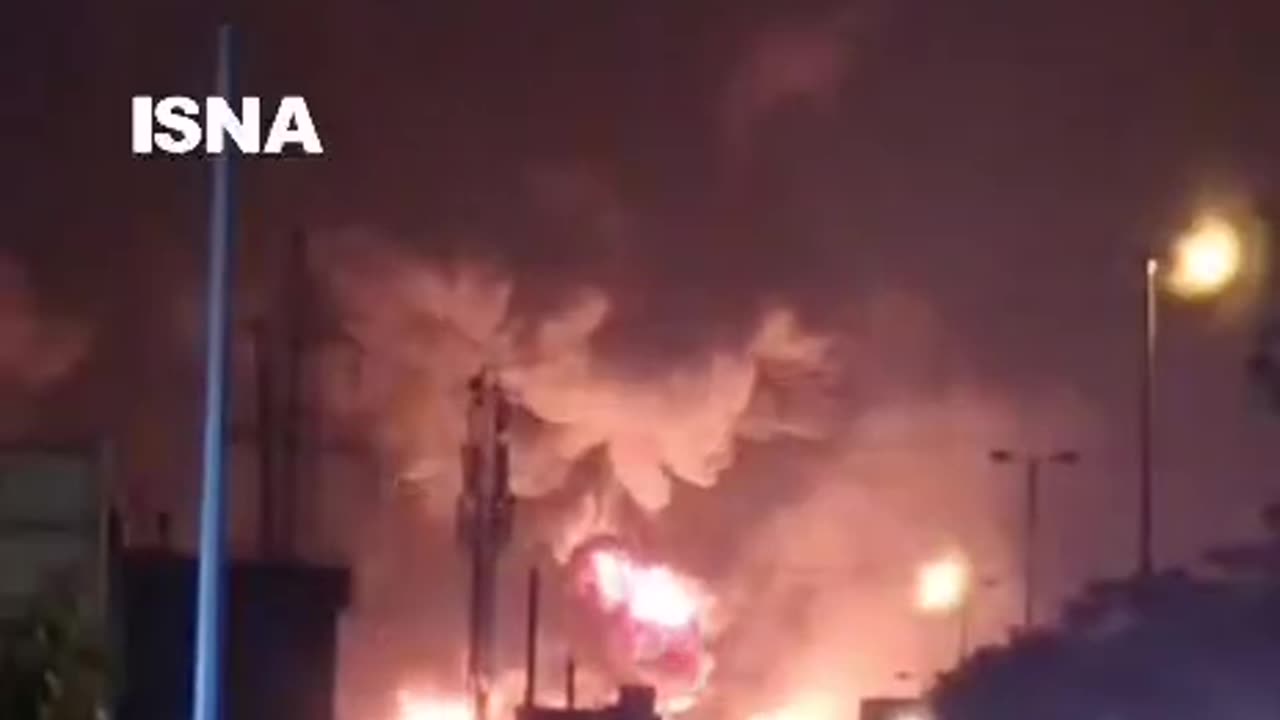 🔥🇮🇷 Shahran oil depot in Tehran