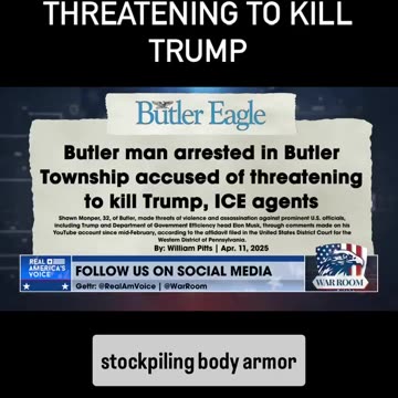 So Mr. Satan is trying to kill Trump?!