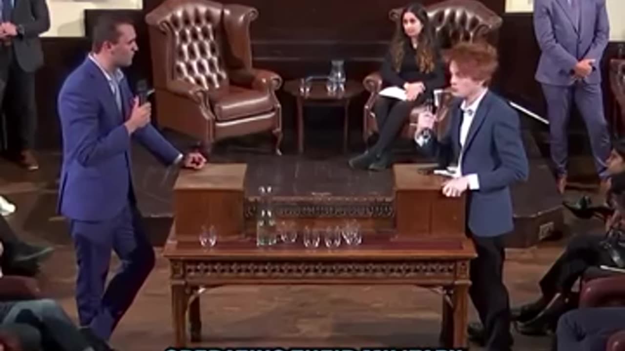Breaking: Charlie Kirk Debating a student about Israel vs Palestine