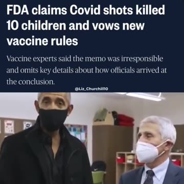 Dr. Fauci, and Human Garbage Obama should be in JAIL for this