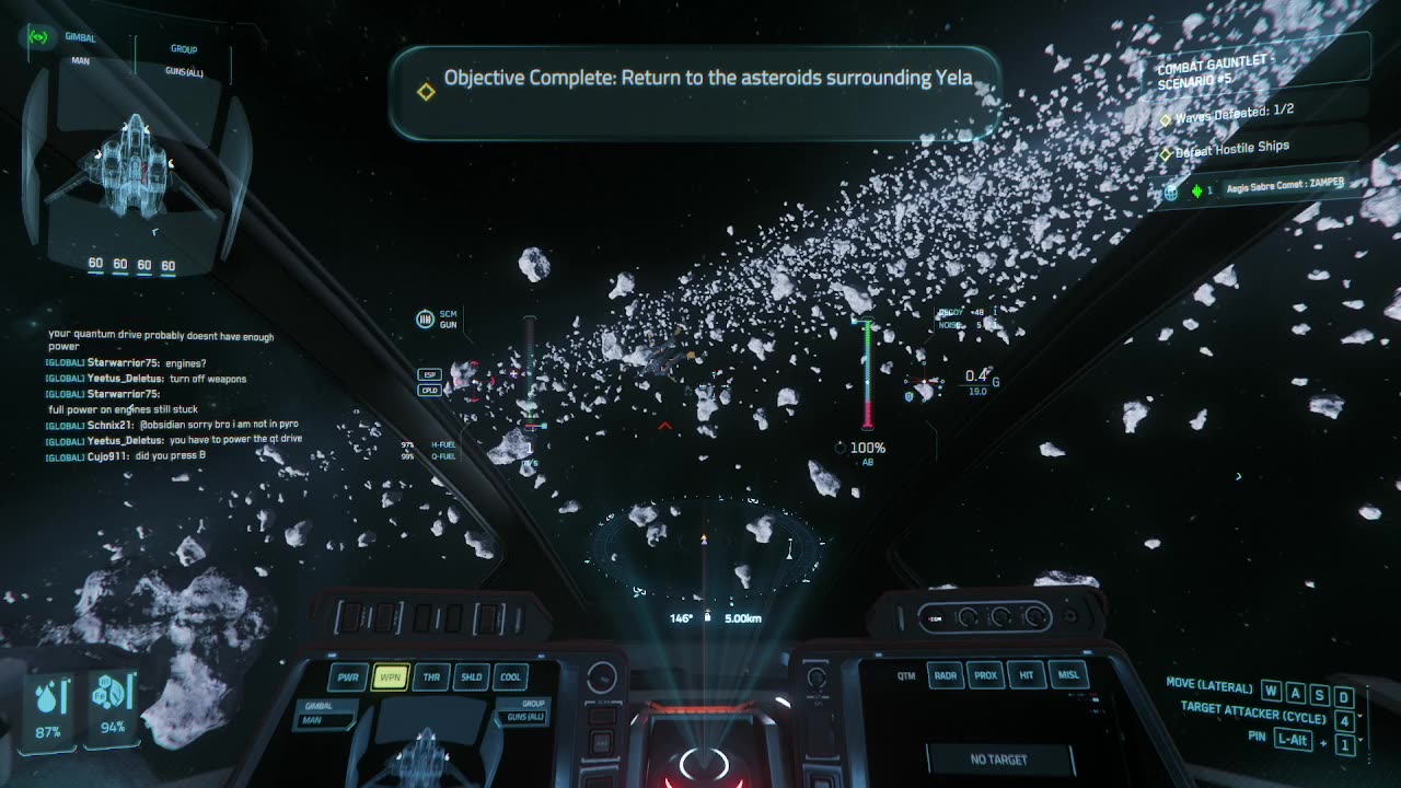 Star Citizen, Aegis Sabre Comet Stealth #7 [ 4/4 ]