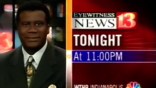 May 16, 2002 - Promo for The Preakness & Chris Wright Indianapolis Weather Bumper