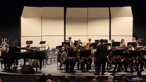 Green Middle School jazz band.