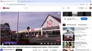 Nine News report on bloody attacks looks like comms about white hat takedown of evil trade