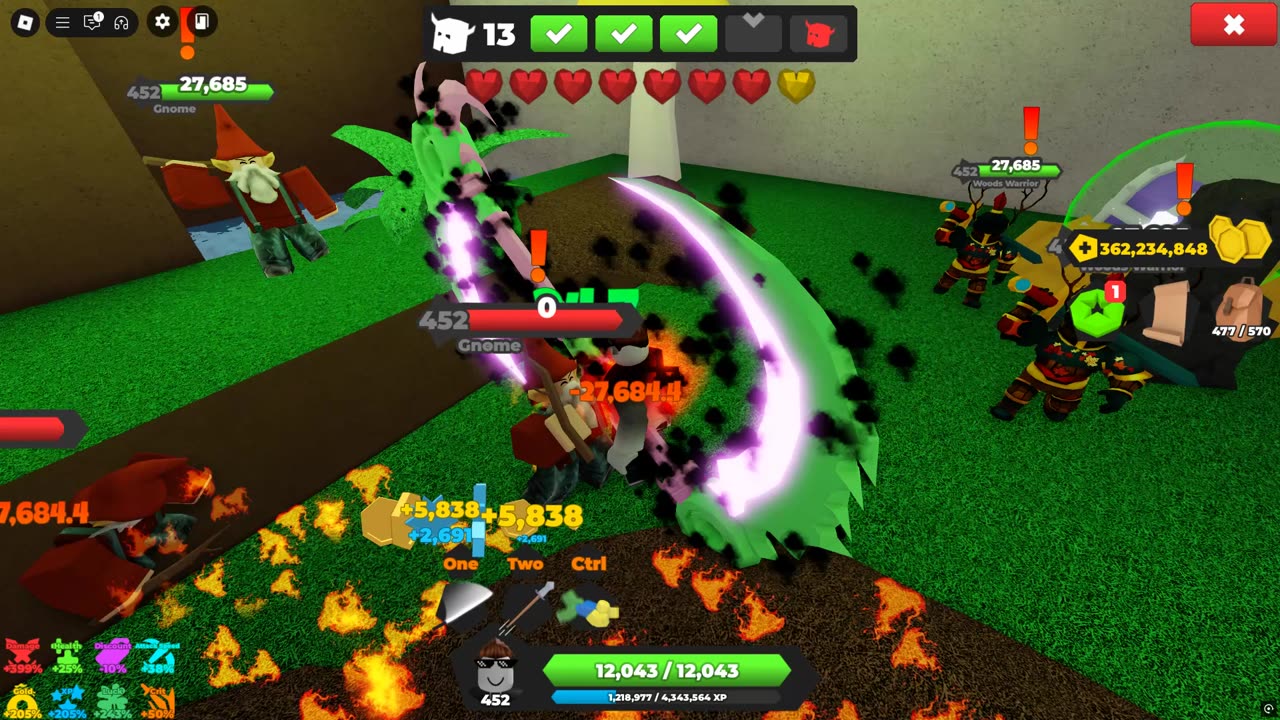 Roblox Treasure Quest Magical Mushrooms Easy Uncapped Gameplay