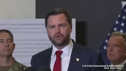 Press Conference JD Vance Speaks to Reporters in Kiryat Gat, Israel - October 21, 2025