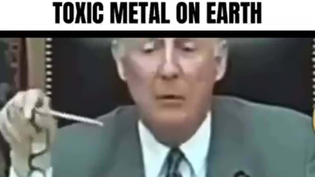 THEY'VE BEEN INJECTING MERCURY STRAIGHT INTO YOU SINCE THE 1930s THE MOST - TOXIC METAL ON EARTH